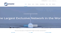 Desktop Screenshot of conquerornetwork.com